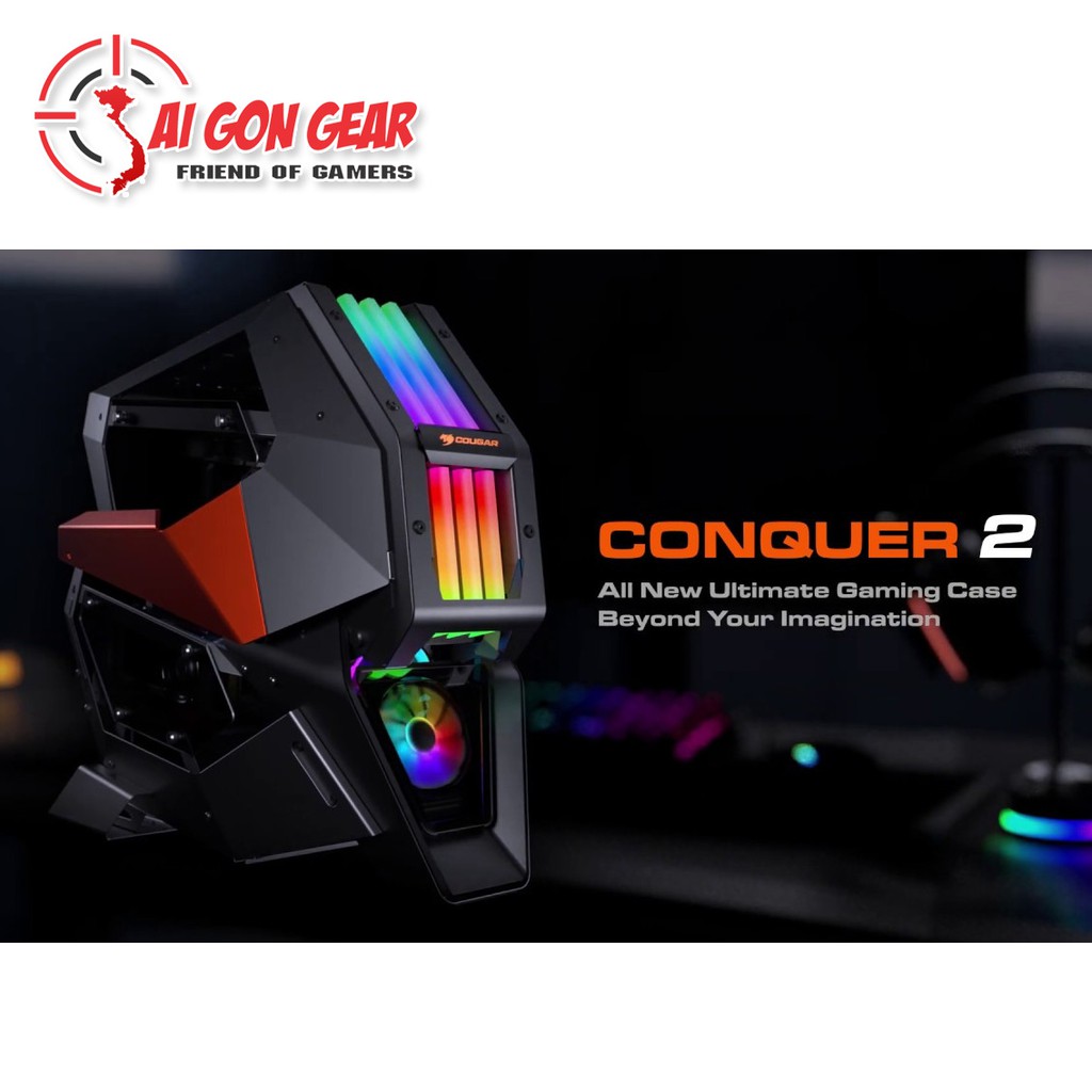 Vỏ Case Cougar Conquer 2 / Full Tower