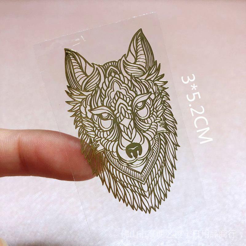 Miếng Dán Trang Trí Điện Thoại Bằng Kim Loại Hình Mickey / Quan Âm / Ngựa Một Sừng Kiểu Trung Hoa Dễ Thương
