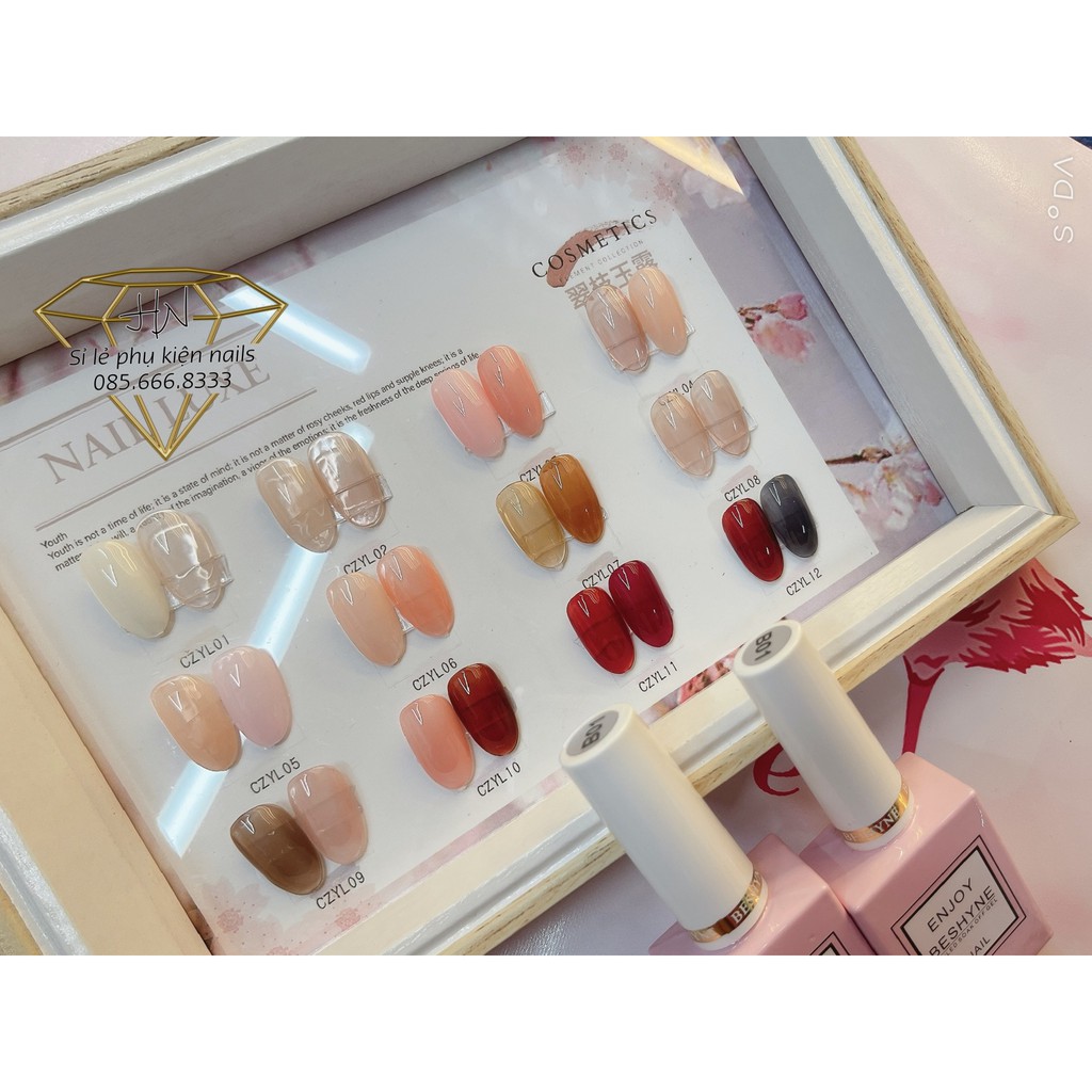 Sơn thạch Beshyne set 24 màu