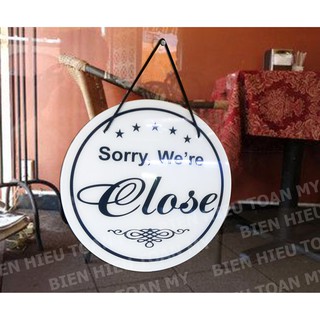 Biển treo 2 mặt Open - Close