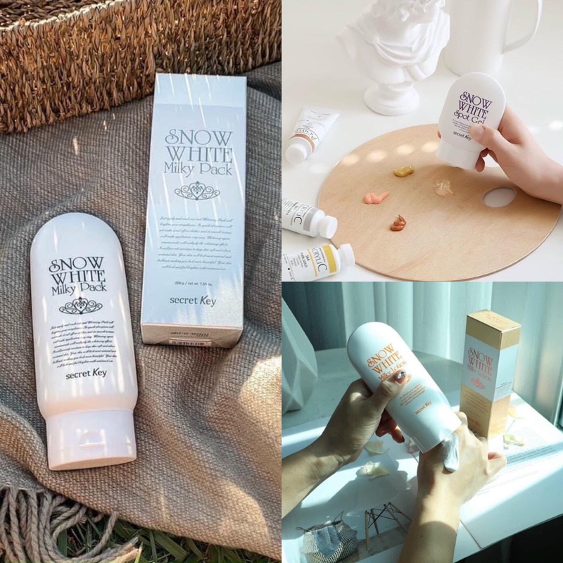 Bộ 3 dưỡng trắng giảm thâm SNOW WHITE