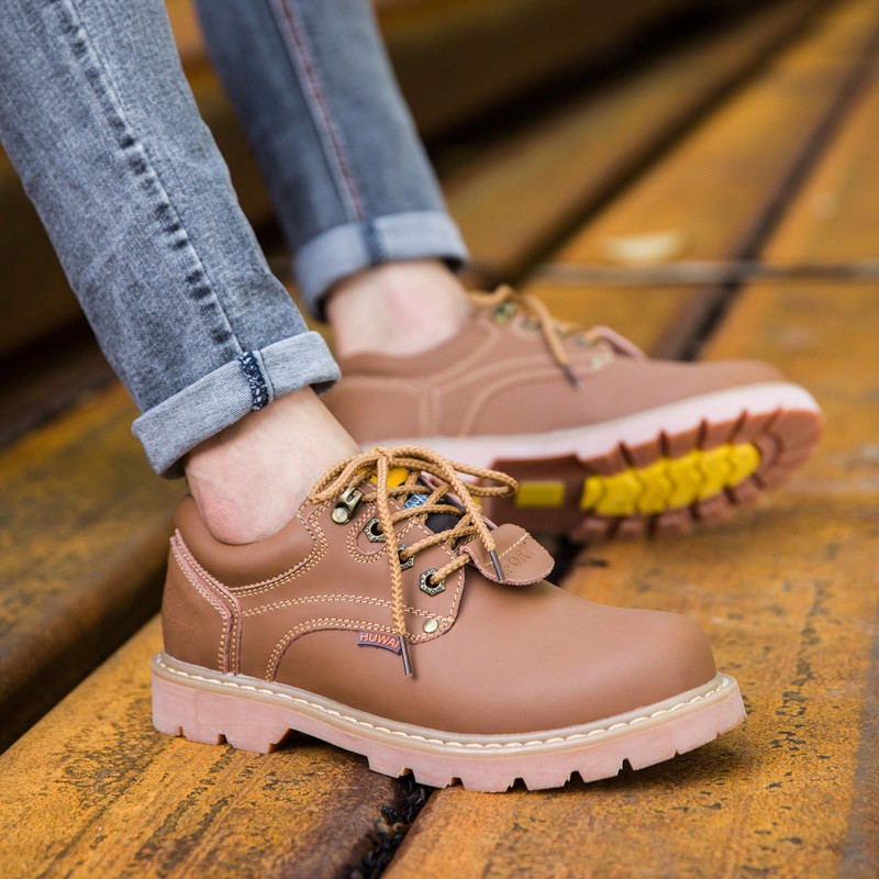 Giày Boot Nam Cổ Ngắn Thời Trang Hàn Quốc | BigBuy360 - bigbuy360.vn