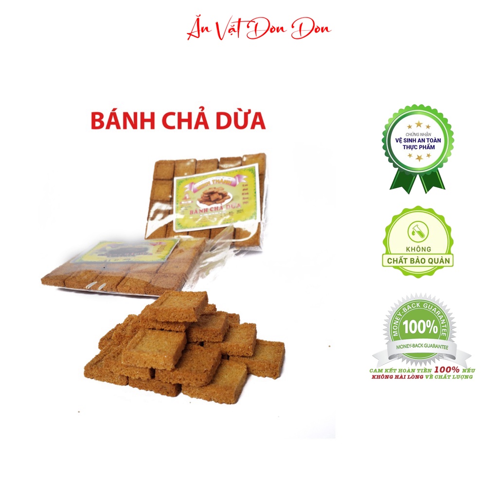 Bánh Chả Dừa Đặc Sản Bến Tre ( Gói 20 miếng )