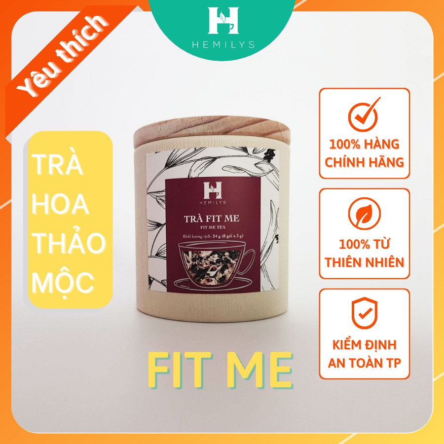 TRÀ HOA THẢO MỘC HEALTHY CAO CẤP FIT ME - Hỗ trợ đốt cháy mỡ, giảm hấp thu cholesterol và chất béo, kiềm chế sự thèm ăn.