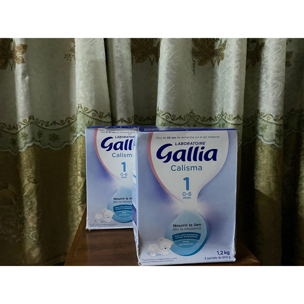 Sữa Gallia Calisma Pháp số 1 hộp giấy 1.2kgr [HSD 1 năm kể từ ngày sản xuất]