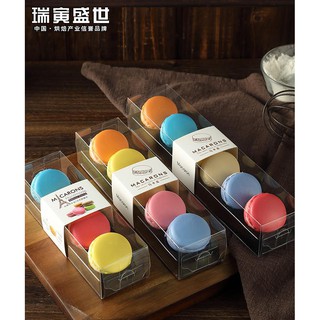 Set 4 hộp đựng bánh Macaron 5/6 ngăn tiện dụng