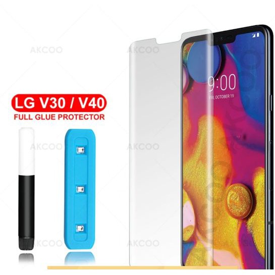 LG V30 - CƯỜNG LỰC FULL MÀN FULL KEO UV