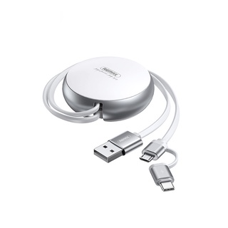 Cáp sạc 2A 2 trong 1 Remax RC-182 Micro/Lightning Micro/TypeC