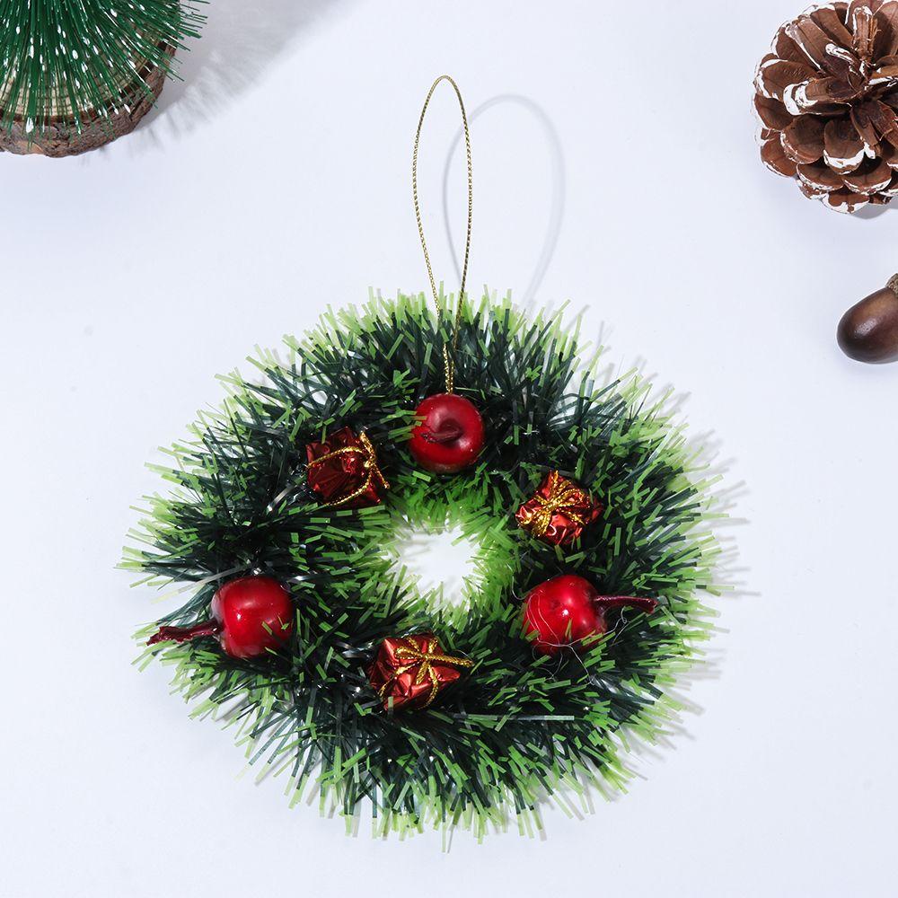 Vòng Hoa Giả Treo Cửa Trang Trí Giáng Sinh