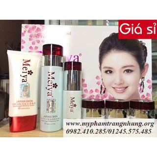 BỘ MEIYA TRẮNG 6IN1 NHẬT BẢN DƯỠNG TRẮNG DA MỜ NÁM TÀN NHANG