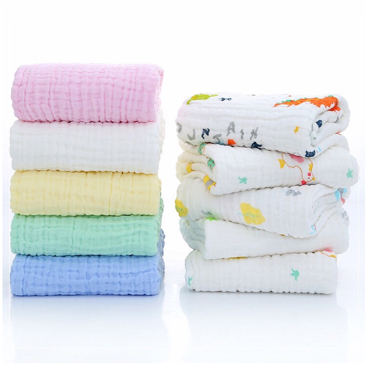 Khăn Tắm Cho Bé, Chăn Đắp 6 Lớp Xô Siêu Mềm, Siêu Thấm, Siêu Thoáng Cho Bé Hàng Cao Cấp KT:105 x105 DD103