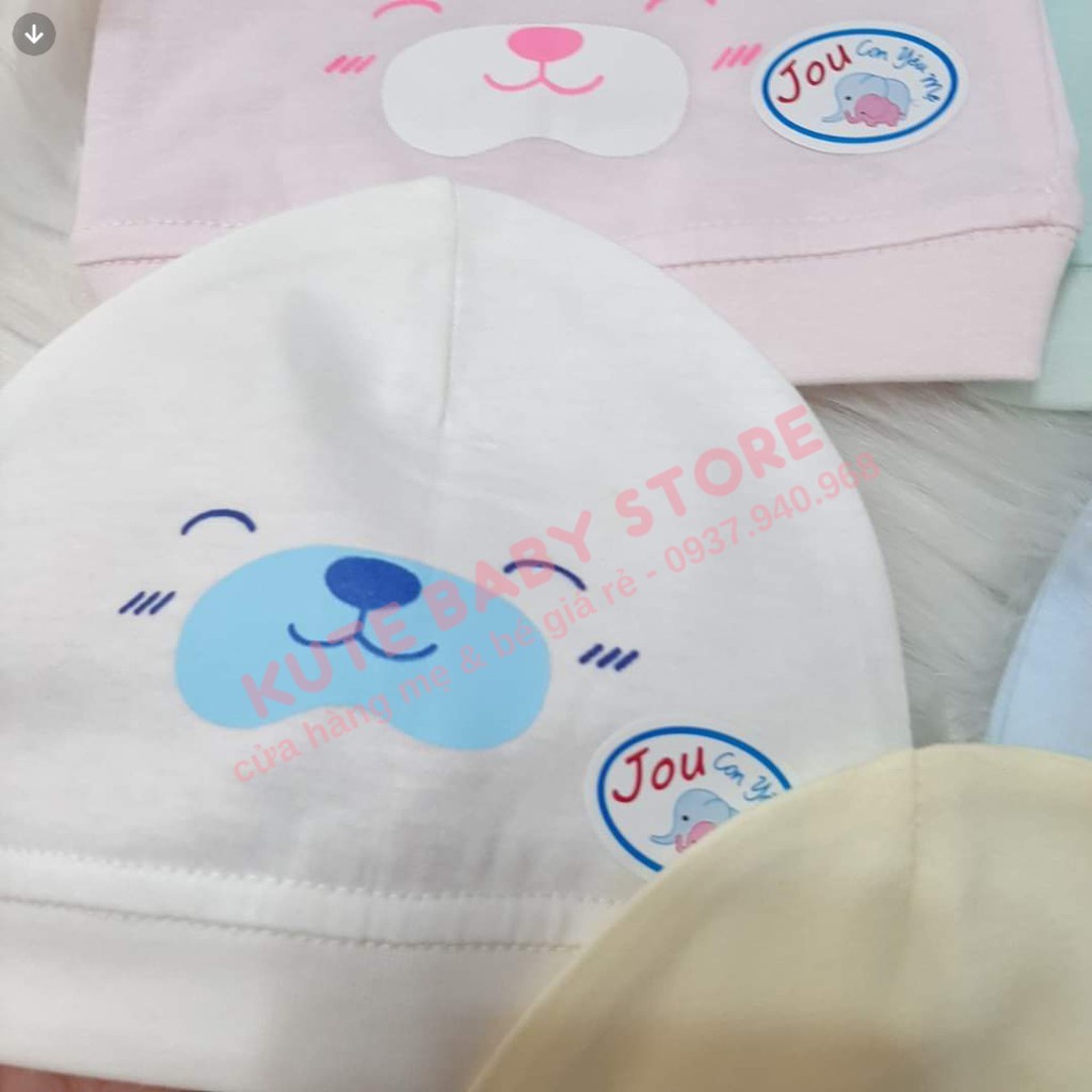Nón/mũ cotton JOU sơ sinh