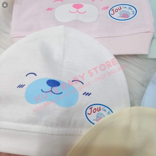 Nón/mũ cotton JOU sơ sinh