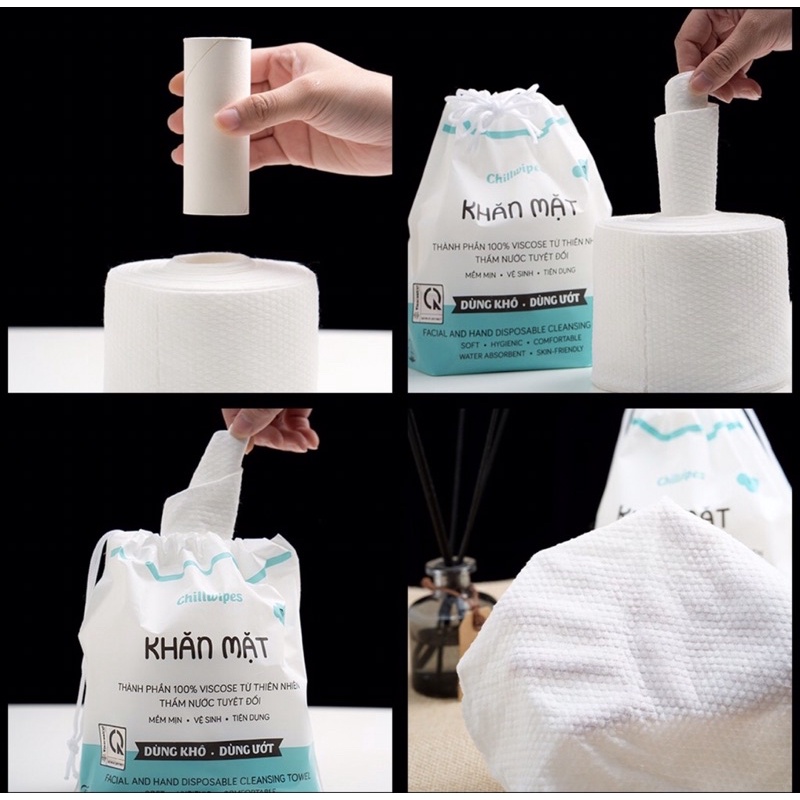 KHĂN RỬA MẶT - TẨY TRANG CHILLWIPES