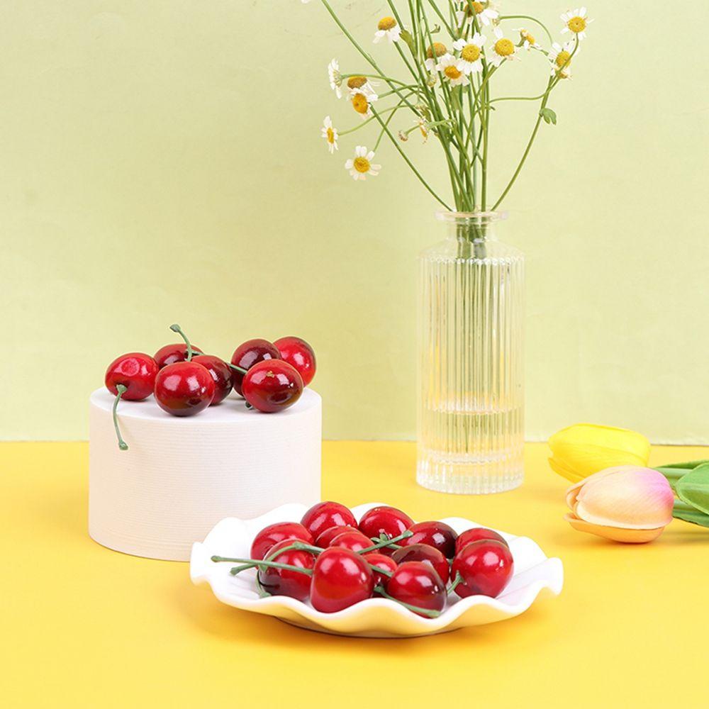 Quả Cherry Giả Mini Như Thật Làm Phụ Kiện Chụp Ảnh