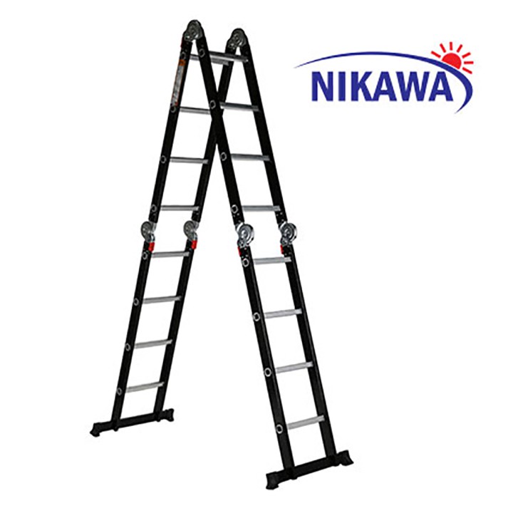 Thang nhôm gấp  đoạn Nikawa NKG-44