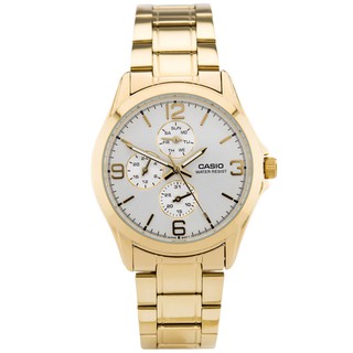 Đồng hồ nam casio mtp-v301g-7audf dây inox