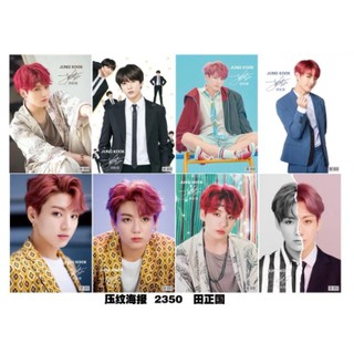 Poster V, Jung Kook, BTS  & Poster Blackpink, EXO khổ A3 8 tấm