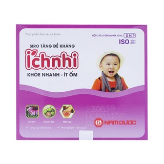 Siro tăng sức đề kháng ích nhi