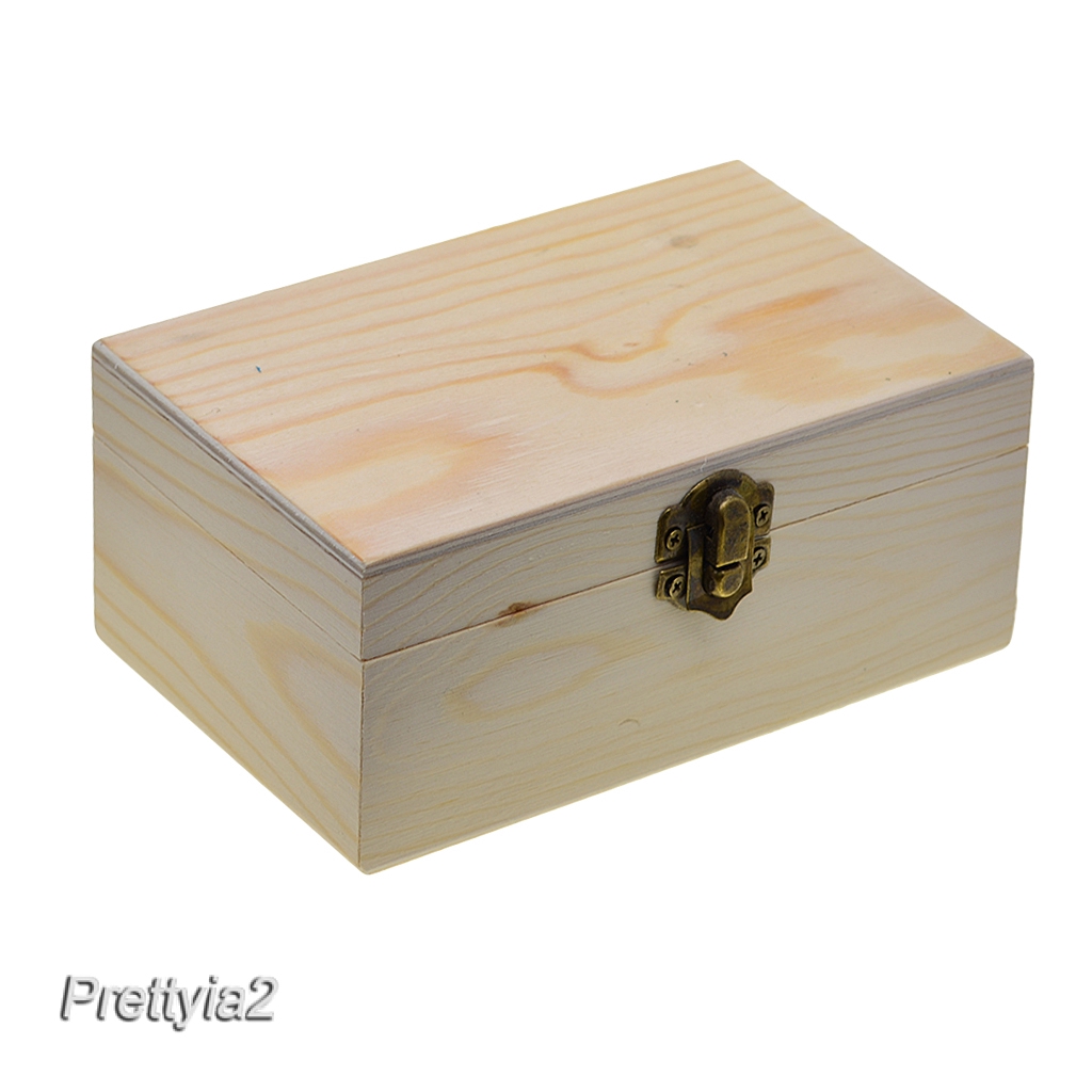 Hộp Gỗ Lớn Đựng Trang Sức Kích Thước 15cm