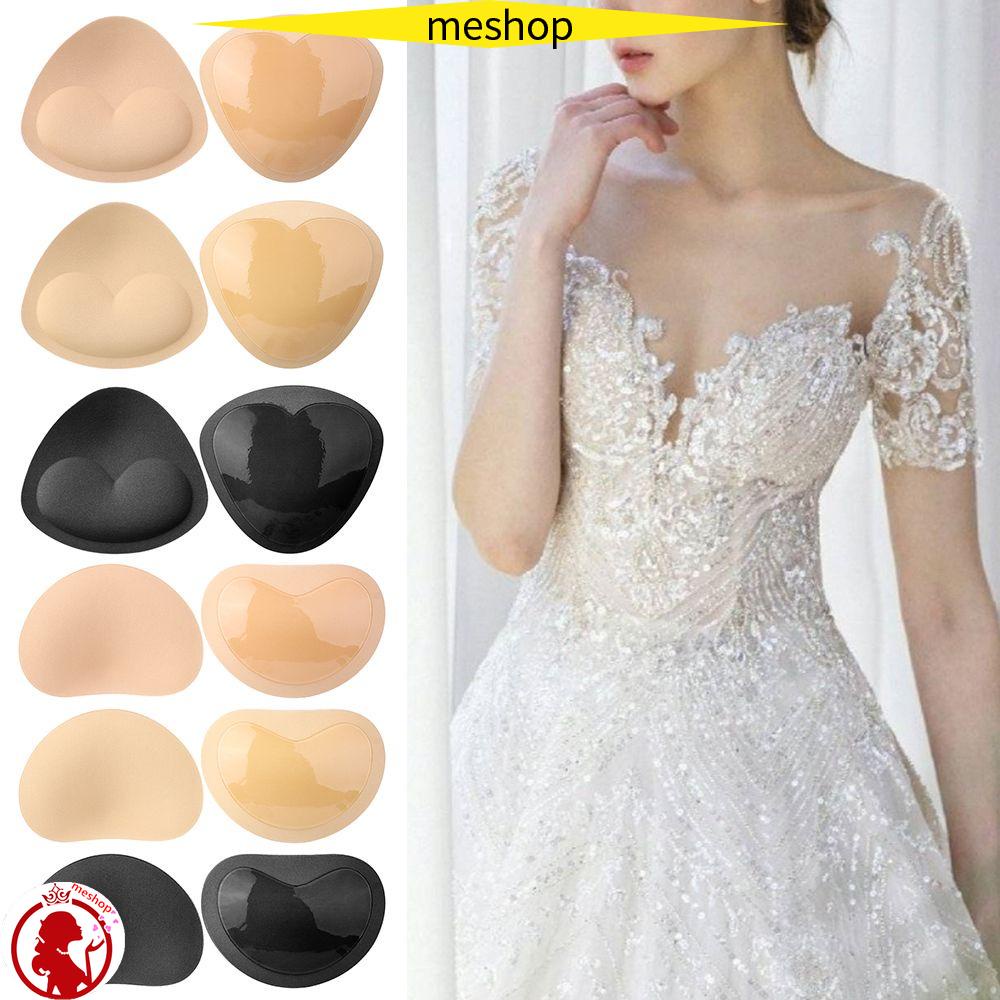 ❦Tôi❦ Miếng Lót Nâng Ngực Bằng Silicone Thoáng Khí Tự Dính Có Thể Tái Sử Dụng Cho Nữ