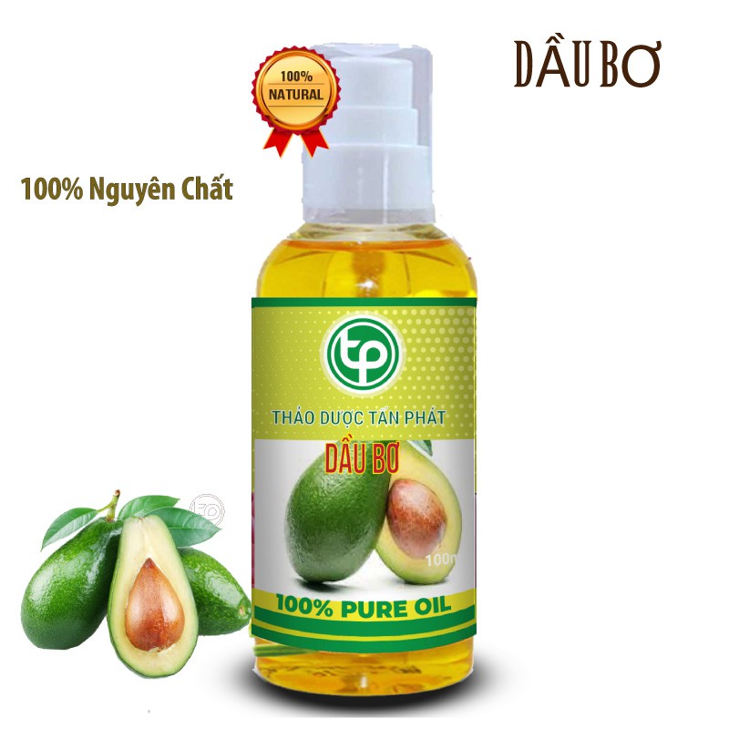 Dầu bơ nguyên chất 100ml - Tấn Phát