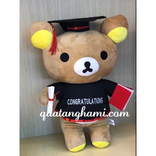 Gấu Rilakkuma tốt nghiệp giá rẻ