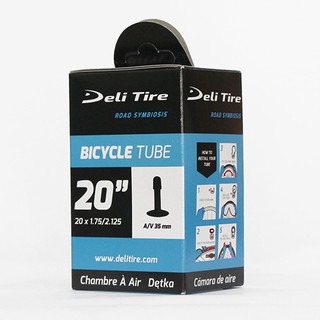 Ruột xe đạp deli tire 20 inch 1.75/2.125 av 35mm