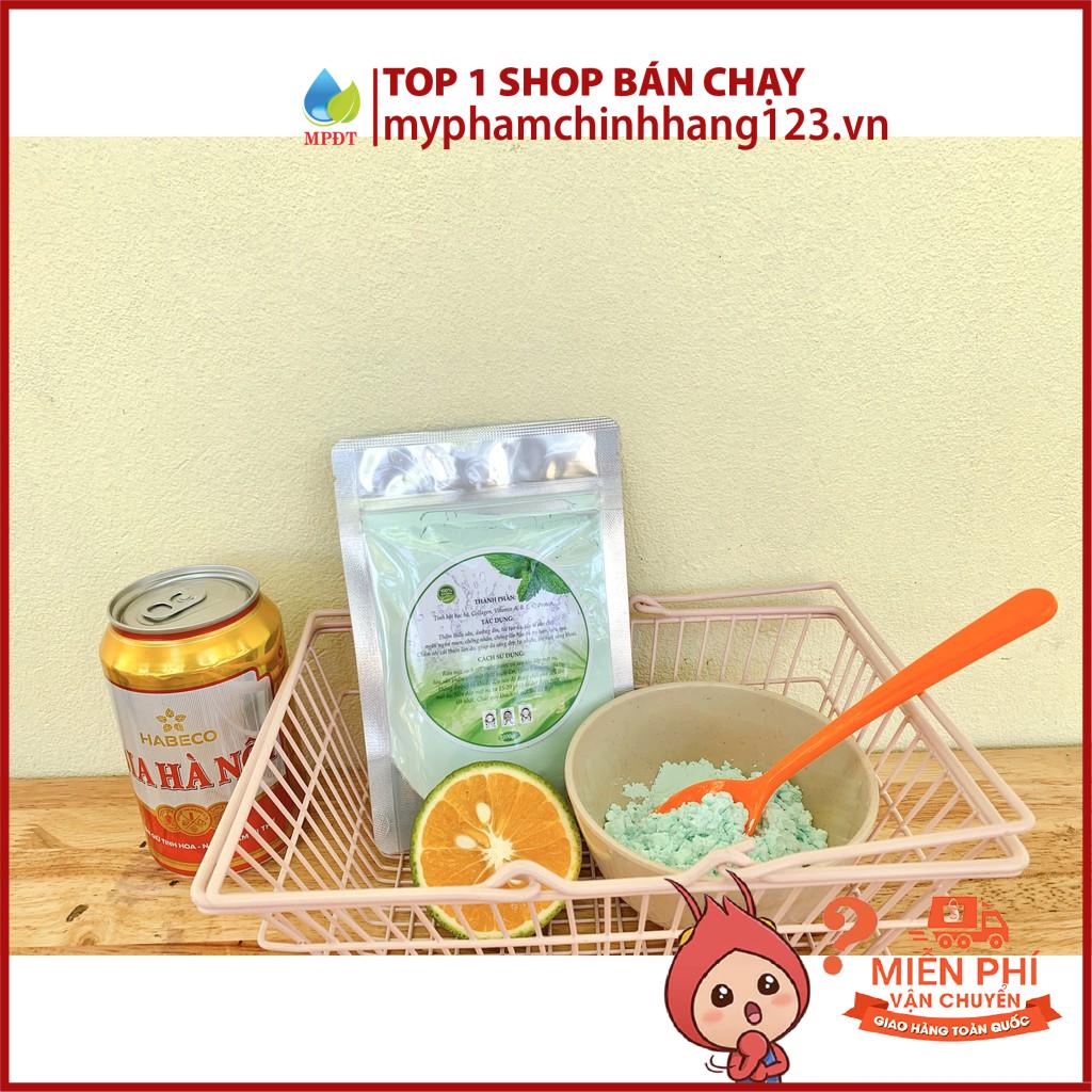 Bột đắp mặt nạ Bạc Hà gói 100gr