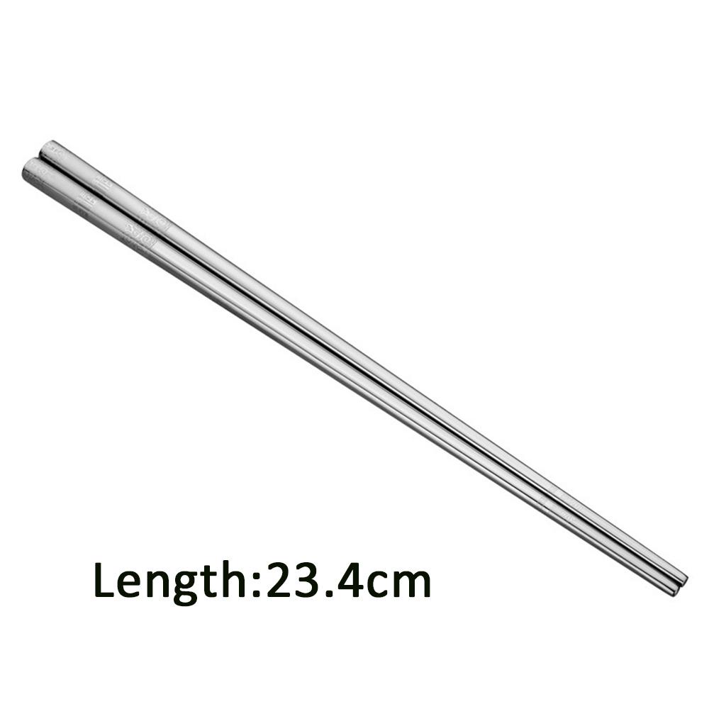 1 Đôi Đũa Chạm Khắc Sang Trọng Bằng Thép Không Gỉ 304