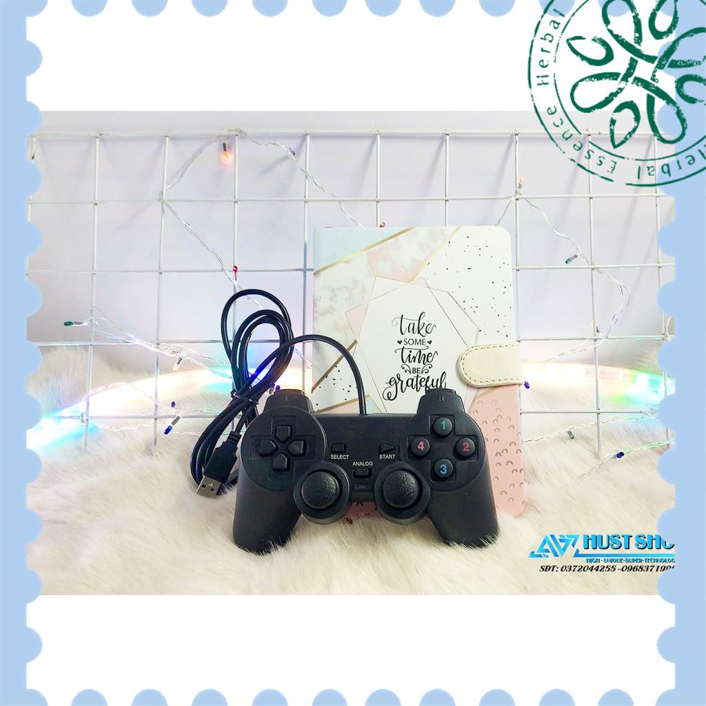 Tay Cầm Chơi Game PS2, PS3, PS4, Game giả lập 4 nút, có dây có rung kết nối USB cho PC / Laptop