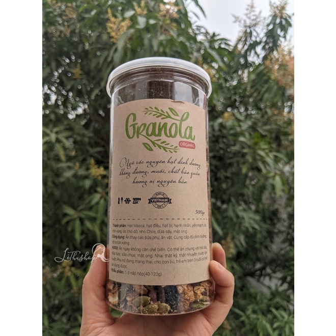 Granola - ngũ cốc siêu hạt bổ dưỡng, hỗ trợ giảm cân tự nhiên