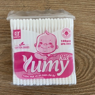 Tăm bông vệ sinh cao cấp yumy