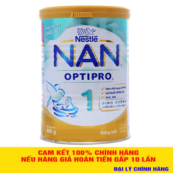 [nhập khẩu] Sữa bột Nan Optipro 1 400g/800g