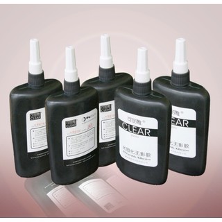 Keo UV dán Kính, Thép, Mica trong suốt cao cấp keo sệt và nhanh khô BySun BB010 250ml