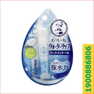 Son dưỡng môi Rohto Mentholatum Waterlip chống nắng SPF 20 thỏi 4.5g - hương bạc hà