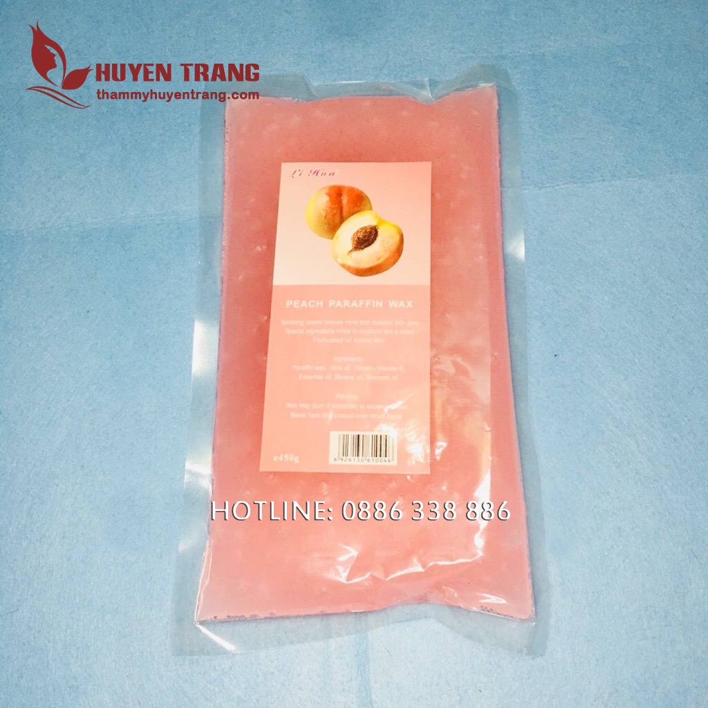 Sáp Paraffin Wax Lông Nóng Màu Hồng Đào - Thẩm Mỹ Huyền Trang