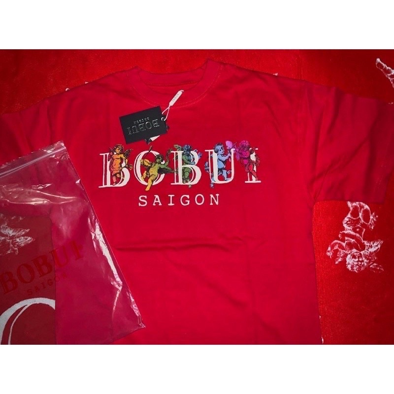 Áo thun bobui thiên thần đỏ