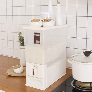 Thùng Đựng Gạo Thông Minh 10kg Tashuan Ts-3626B