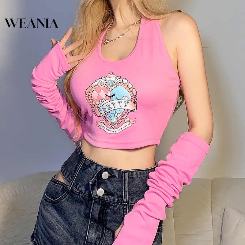 Áo Hai Dây Croptop Hở Lưng Thời Trang Cho Nữ