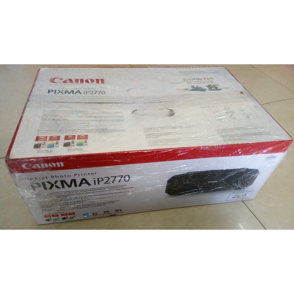 Máy in phun 4 màu Canon Pixma IP2770-hàng chính hãng-BH 12 tháng-lắp tiếp mực-tư vấn và hướng dẫn sử dụng | BigBuy360 - bigbuy360.vn