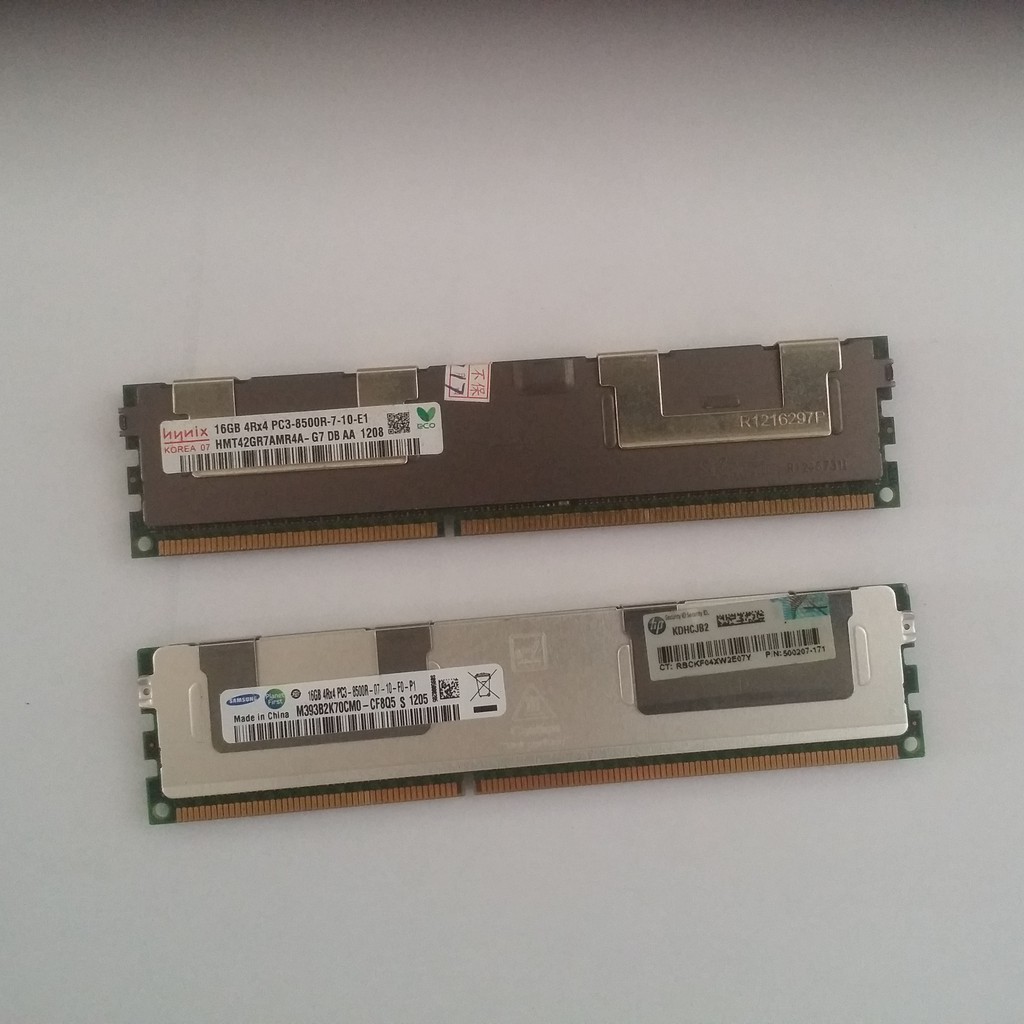 RAM 16GB DDR3 ECC REG 1066 Bộ nhớ máy trạm server  DDR3 16GB ecc register