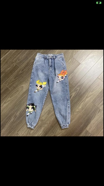 Quần Jeans Boy Hoạt Hình B.S.K