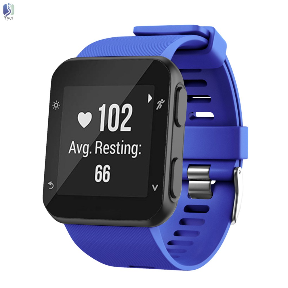 Dây Đeo Silicone+Ốc Vít Thay Thế Cho Đồng Hồ Thông Minh Garmin Forerunner 35