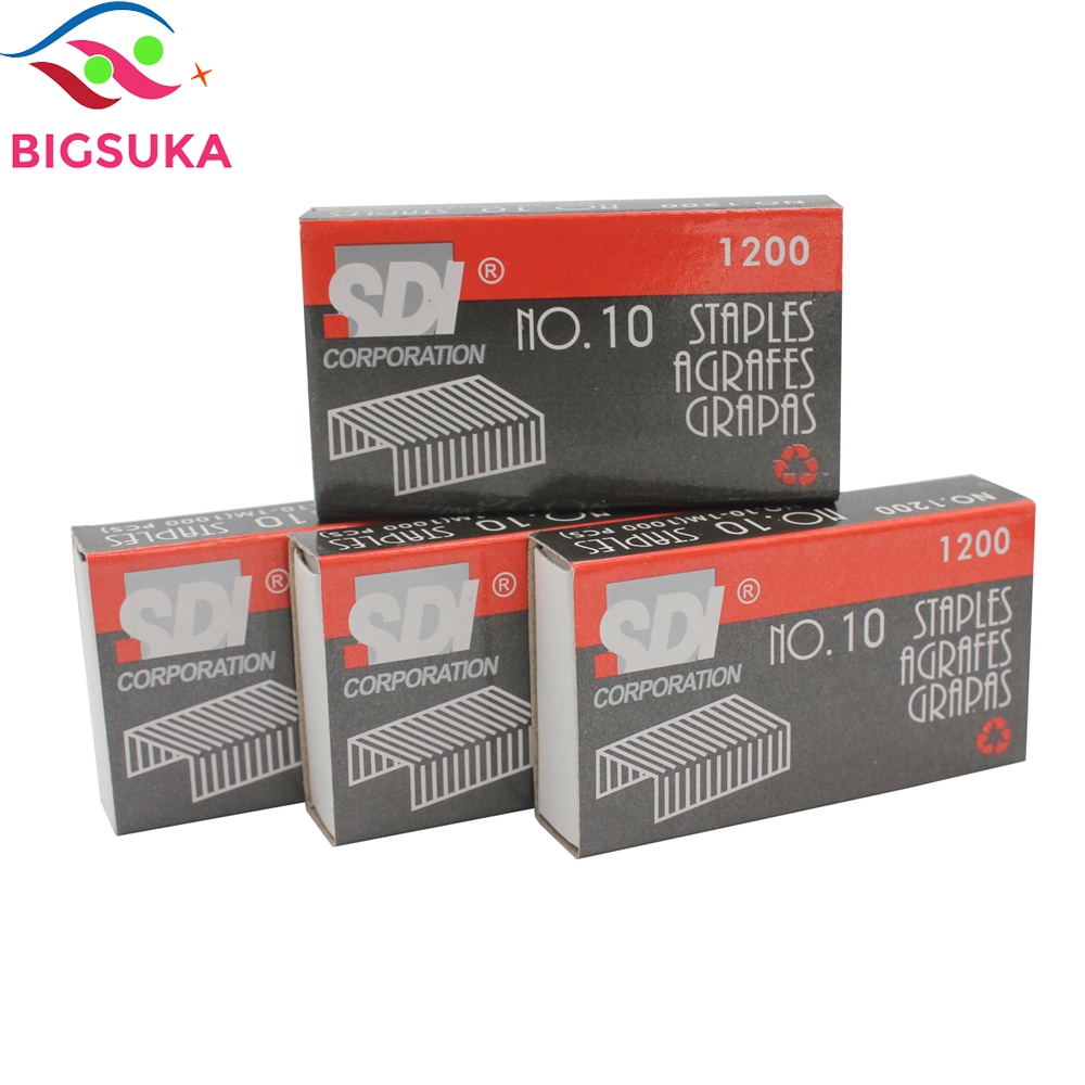 Kim bấm giấy số No.10 SDI hộp 1000 kim BIGSUKA