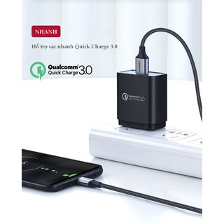 Cáp sạc nhanh Micro USB 2.4A dài từ 0.25-2m UGREEN US290