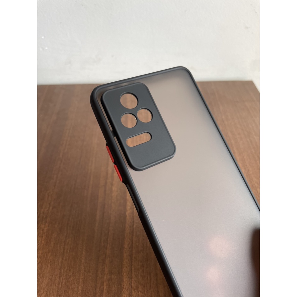 Ốp lưng nhám cho Xiaomi Redmi K50 / K50 Pro viền dẻo, lưng chống bán vân tay