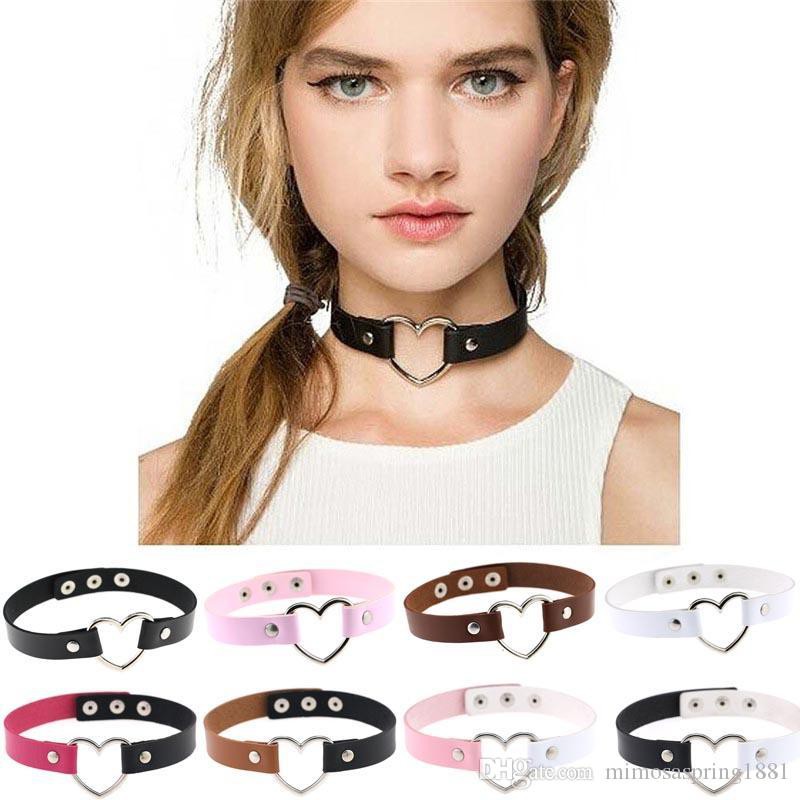 💥FOLLOW TẶNG 3K💥HÀNG CÓ SẴN💥 Vòng Cổ Choker có móc trái tim Unisex cho cả nam và nữ 💥CHỌN MẪU💥VOUCHER 100K💥
