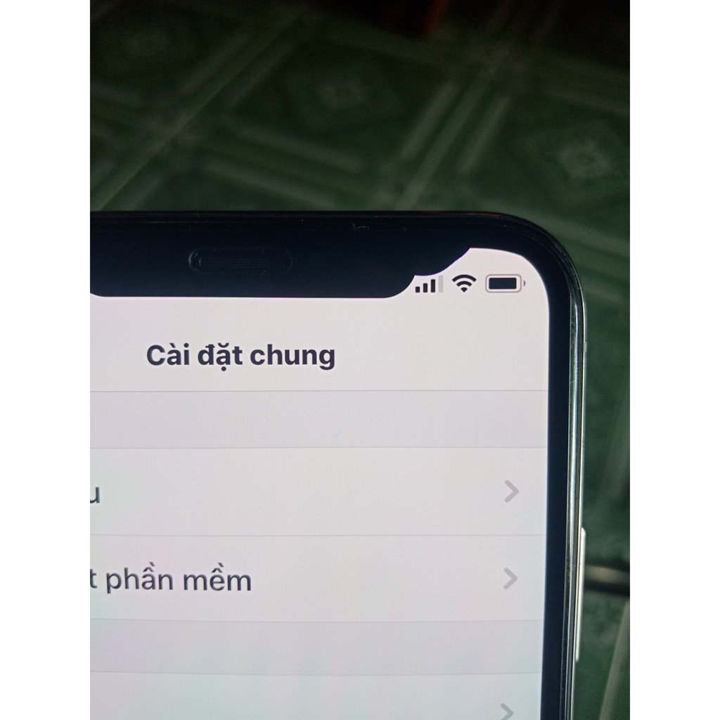 Iphone X Quốc Tế 256G mất FaceID Bị Cấn Nhẹ Mới 98%