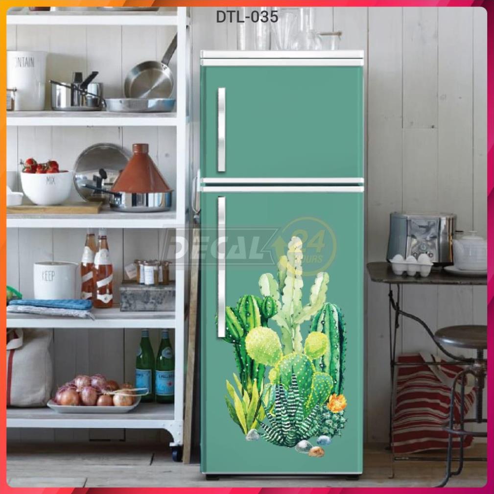 Sỉ - lẻ miếng dán decal tủ lạnh - máy giặt Shop Châu chất liệu decal cao cấp siêu bền chống nước, nấm mốc - DTL-035